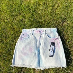 NWT Hudson viper mini skirt